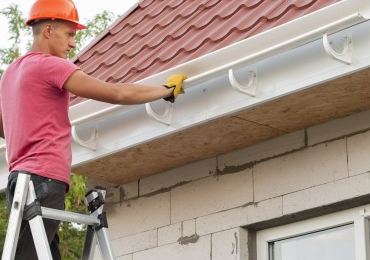 installing a guttering system in Bristol